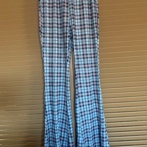 SHEIN plaid pants Sz SM new.